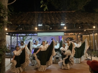Pozas el Coyote, playa e intercambio cultural (bailes tipicos) _30
